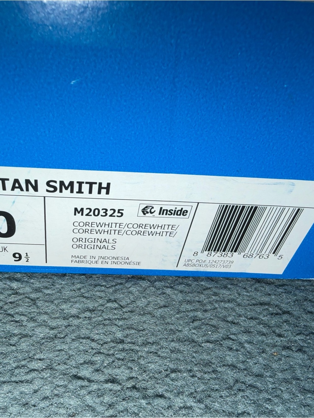 adidas White Stan Smith Classic Leather Sneakers - Picture 15 of 15